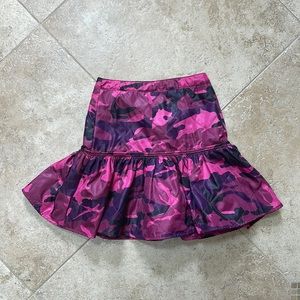 ASOS NWT pink camp mini skirt